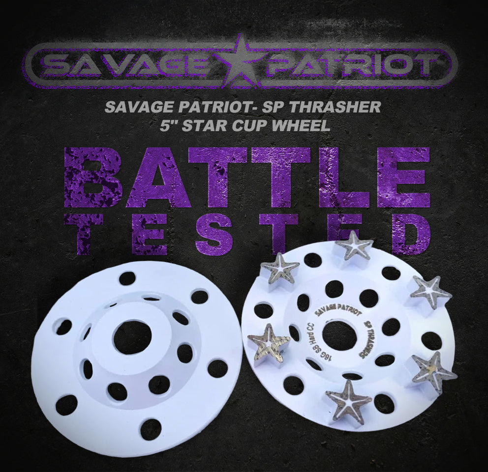 Savage Patriot- SP THRASHER 5"  Star Cup Wheel