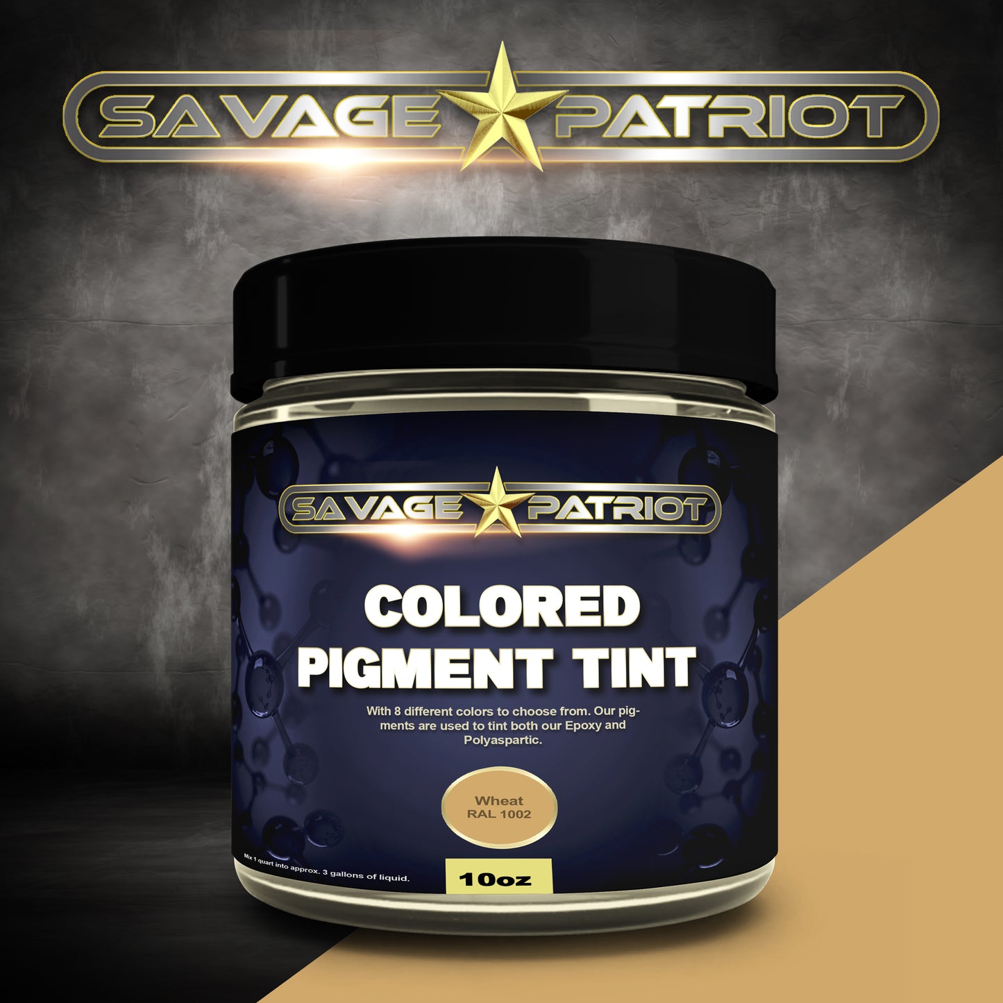 Savage Patriot Colored Pigment BOMB Tint Flooring Only