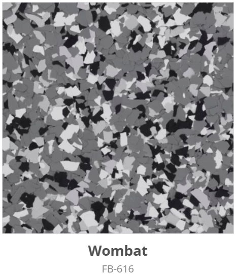 40 LB Box Decorative Vinyl Flakes 1/4"