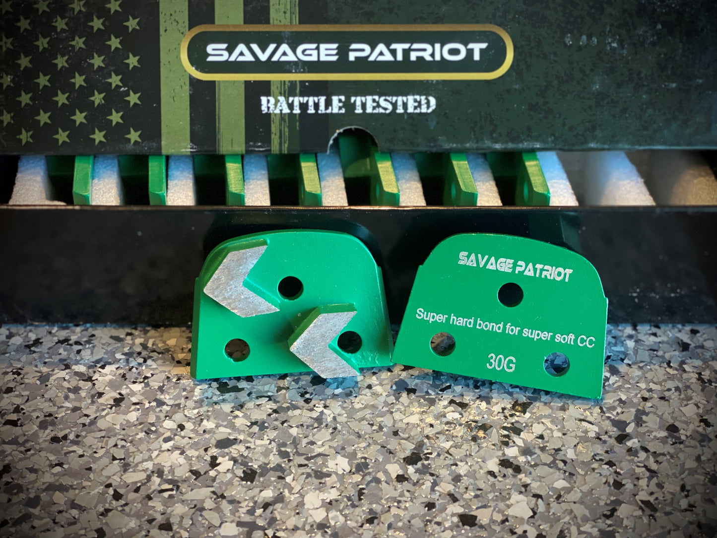 Lavina Diamond Tooling (SAVAGE PATRIOT- Pro Series) (SHB) For Super Soft Concrete
