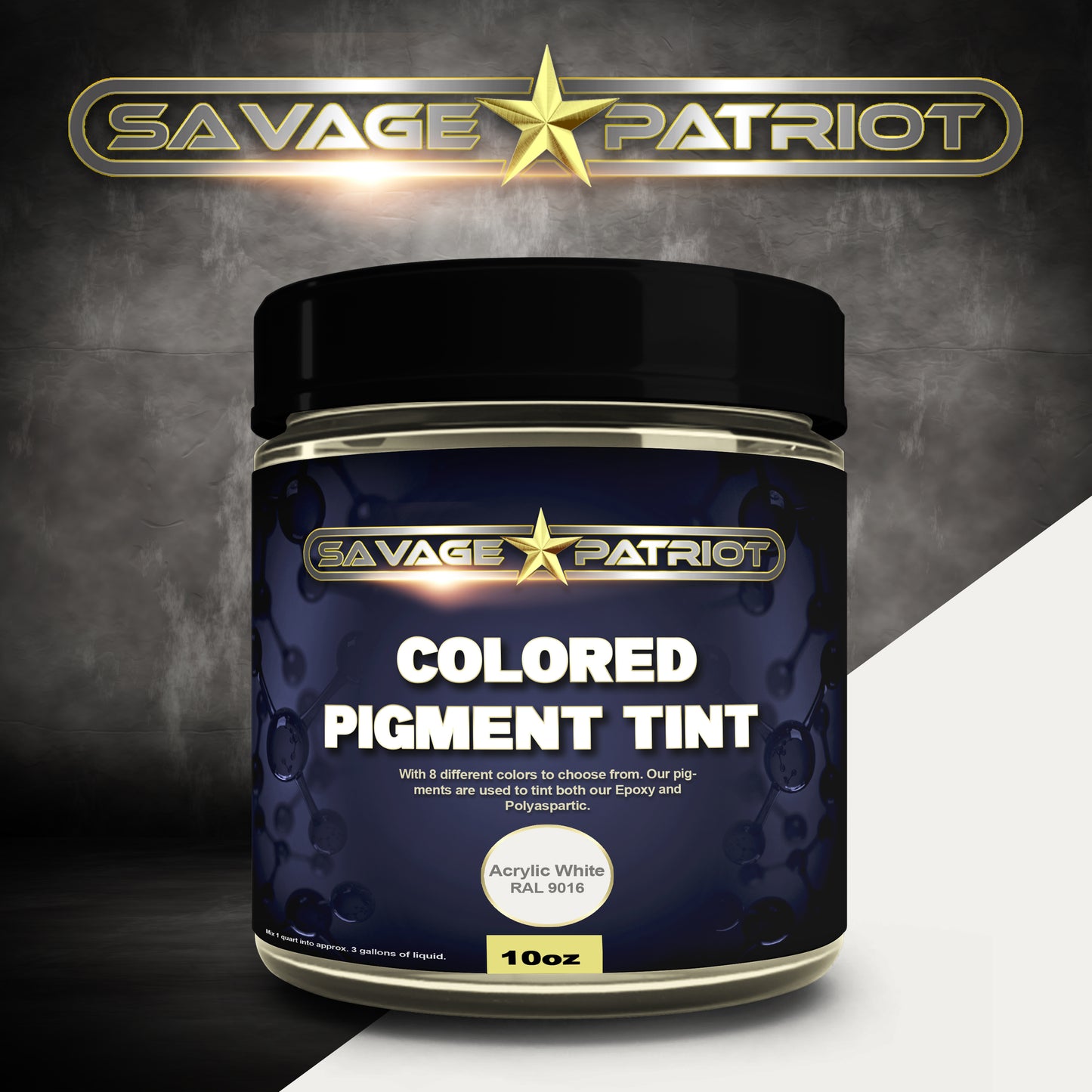 Savage Patriot Colored Pigment BOMB Tint Flooring Only