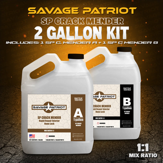 SP Crack Mender/ Grout Coat for pin holes/ Spall repair- #1 Fast Set Crack Repair (Concrete Repair)