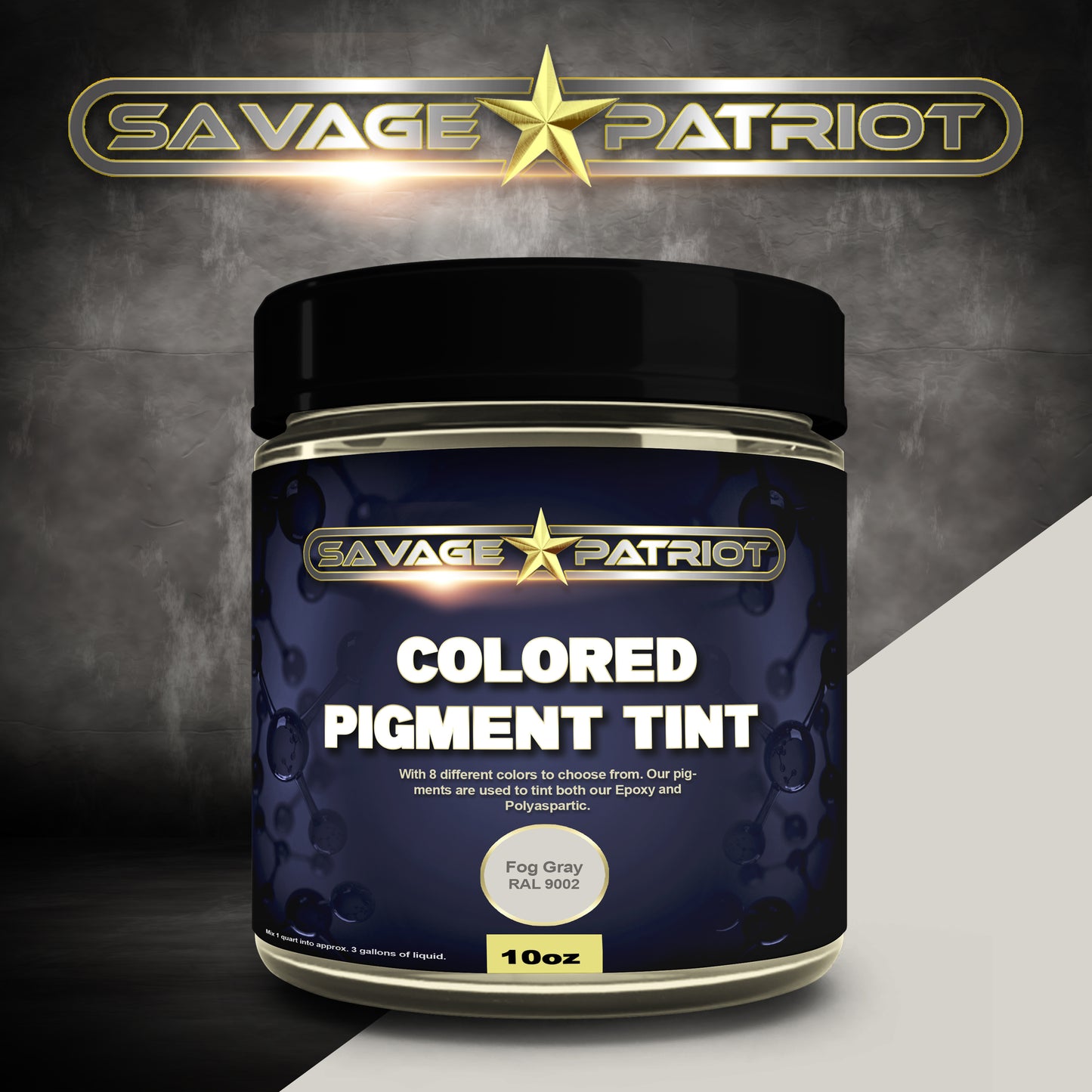 Savage Patriot Colored Pigment BOMB Tint Flooring Only