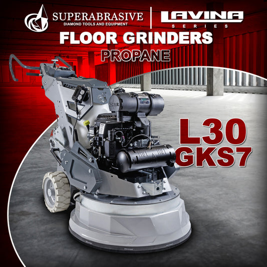 Lavina Concrete Grinders Official Dealer- L30GKS7 Lavina Propane Grinder