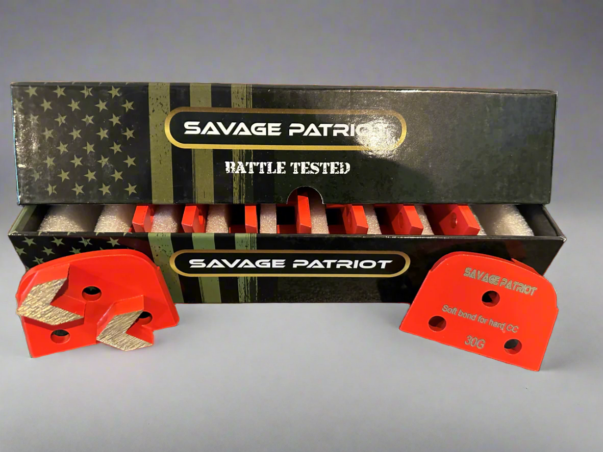 Lavina Diamond Tooling (SAVAGE PATRIOT- Pro Series) Double Arrow (SB) For Hard Concrete