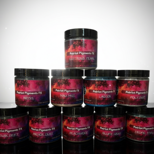 Patriot Pigments FX- Metallic Colors (4 oz Jars)