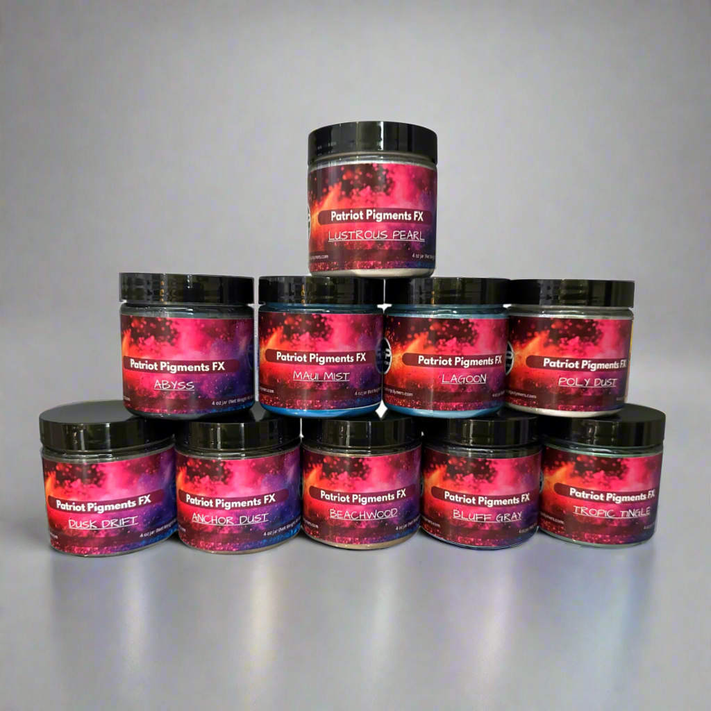 NEW!- Patriot Pigments FX- Metallic Colors (4 oz Jars)