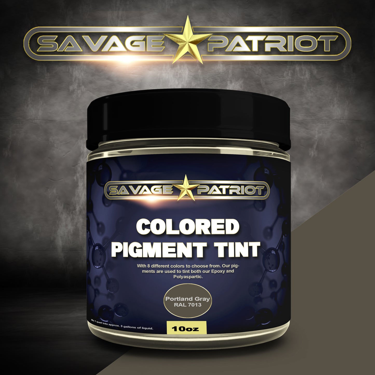 Savage Patriot Colored Pigment BOMB Tint Flooring Only