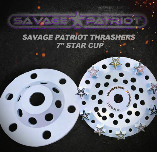 Savage Patriot- SP THRASHER- 7" Star Cup